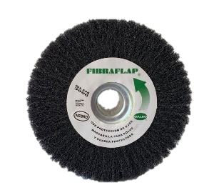 RUEDA FIBRAFLAP NEGRA 6" X 2" X 1"