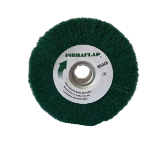 RUEDA FIBRAFLAP VERDE 6" X 2" X 1"