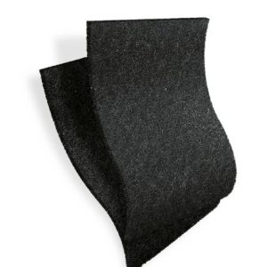Almohadilla abrasiva negra Fandeli para desbaste y limpieza de acero inoxidable y aluminio