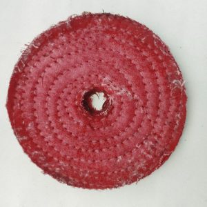 Rueda de sisal tratado para la etapa de corte del pulido en acero inoxidable