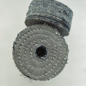 Rueda de pedacería de 4 pulgadas para pulido y abrillantado de metales